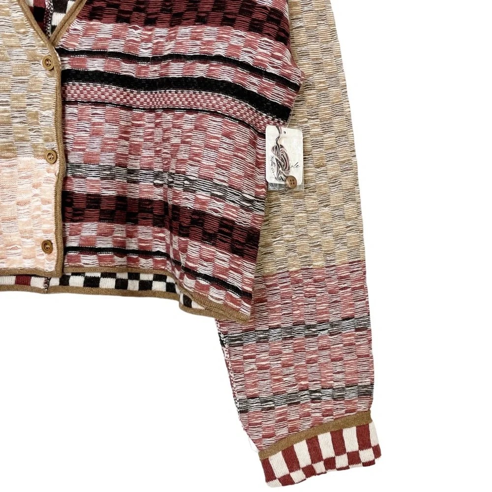 NWT Free People Ready Set Go Cardi Cardigan Sweater - Picture 3 of 6